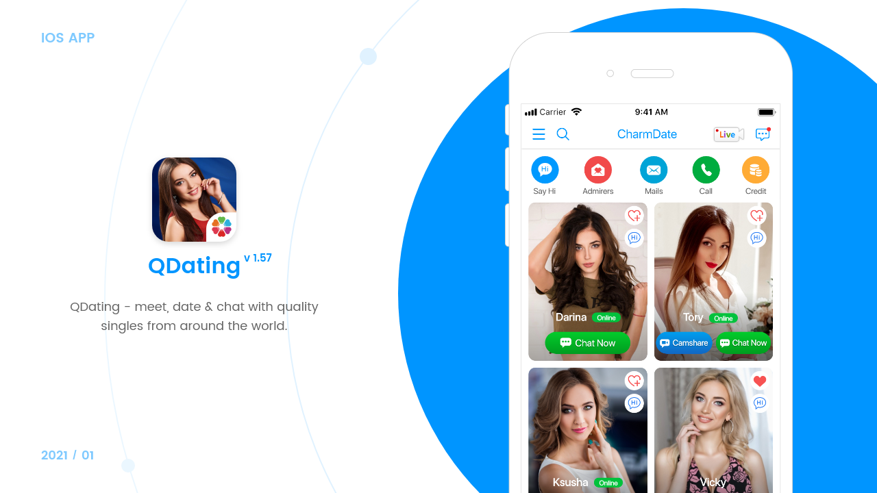 QDating APP Design