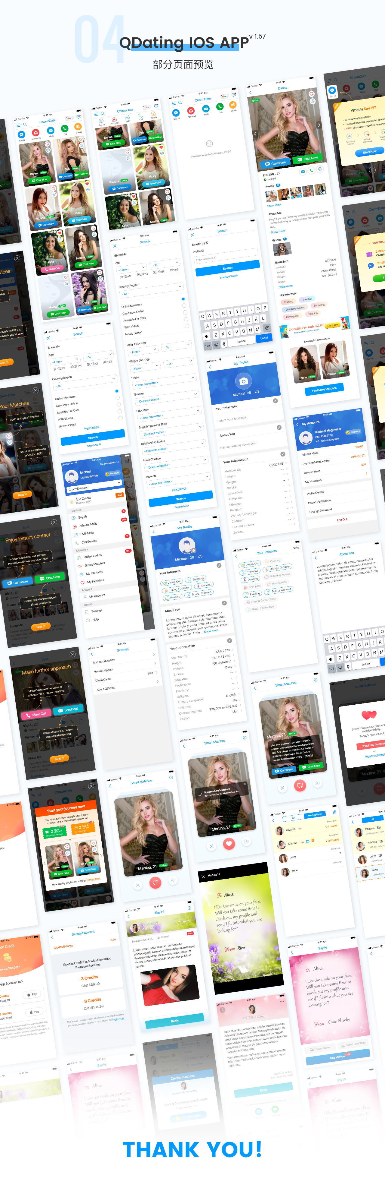QDating APP Design